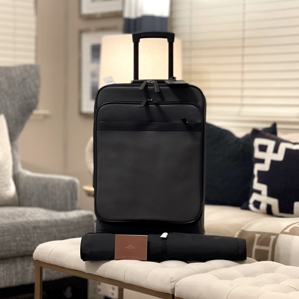 Coach Charcoal Cabin Rolling Luggage